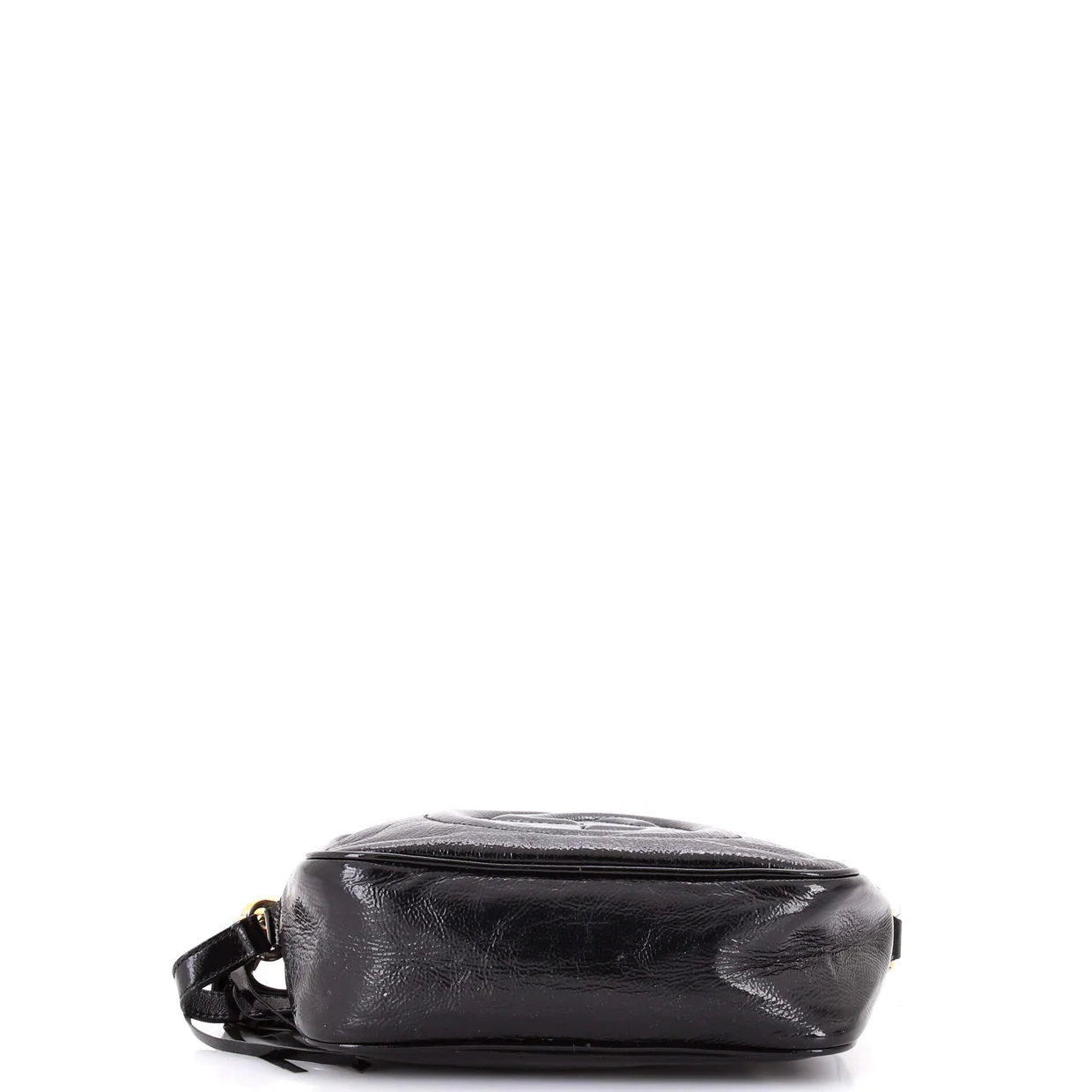 Soho Disco Crossbody Bag Patent Small - Deep Luxury