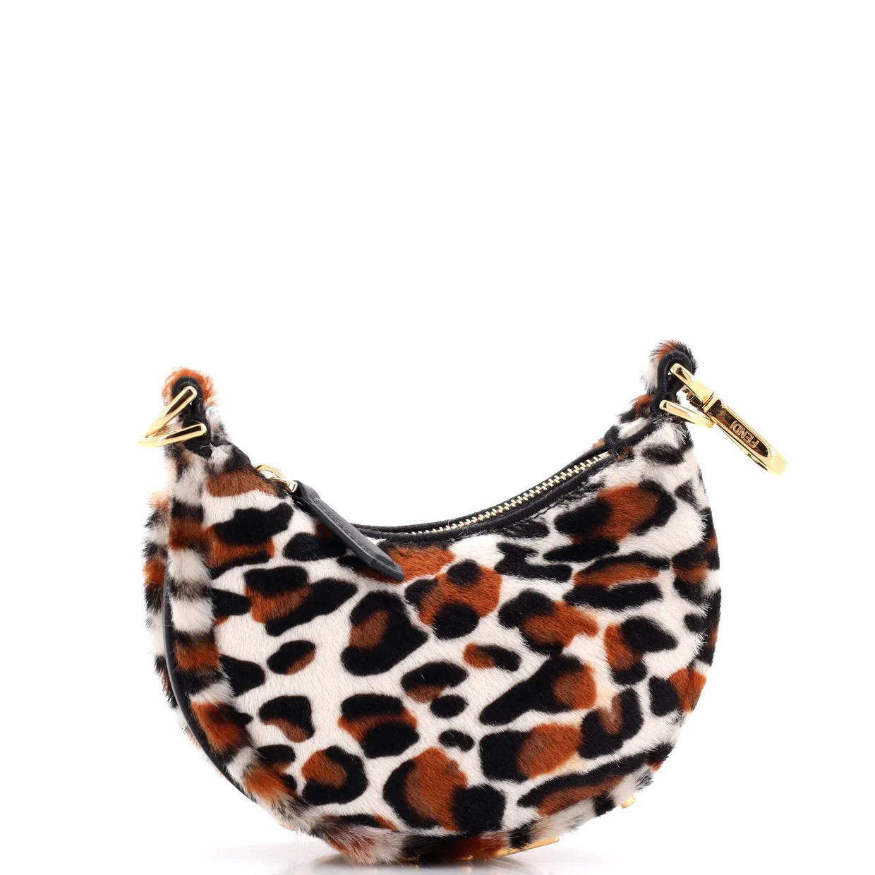 Fendigraphy Bag Printed Pony Hair Nano - Deep Luxury