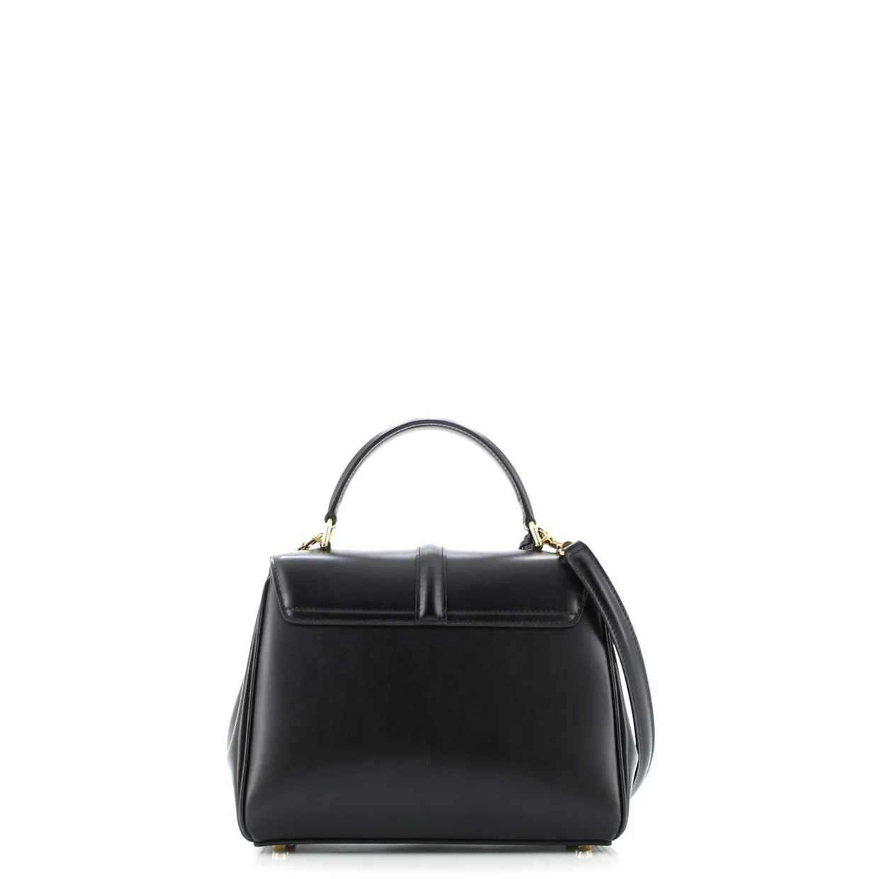 16 Top Handle Bag Smooth Calfskin Small - Deep Luxury