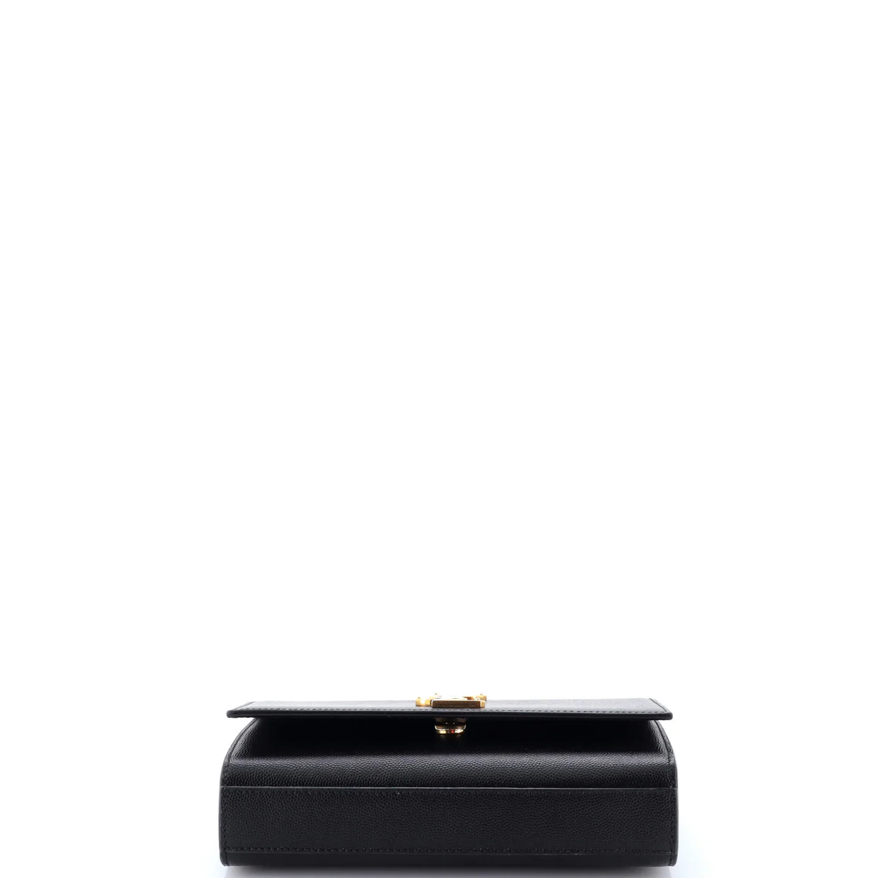 Classic Monogram Crossbody Bag Grainy Leather Small - Deep Luxury