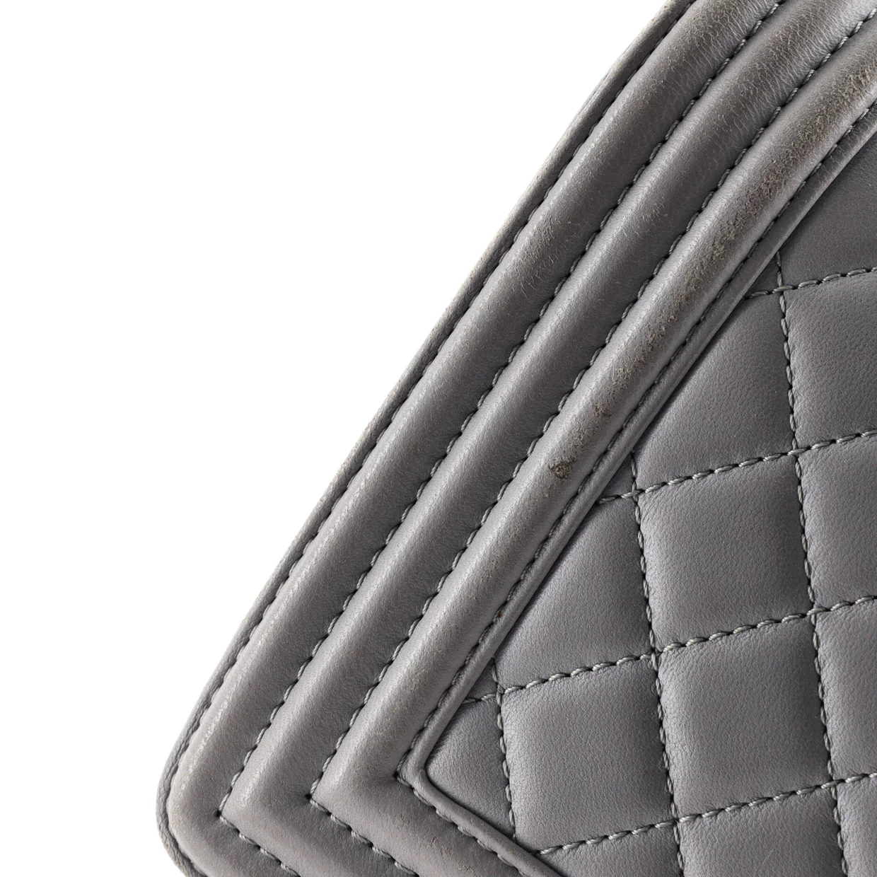 Boy Flap Bag Quilted Calfskin Old Medium - Deep Luxury