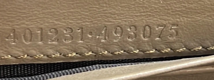 Dionysus Chain Wallet GG Coated Canvas Small - Deep Luxury