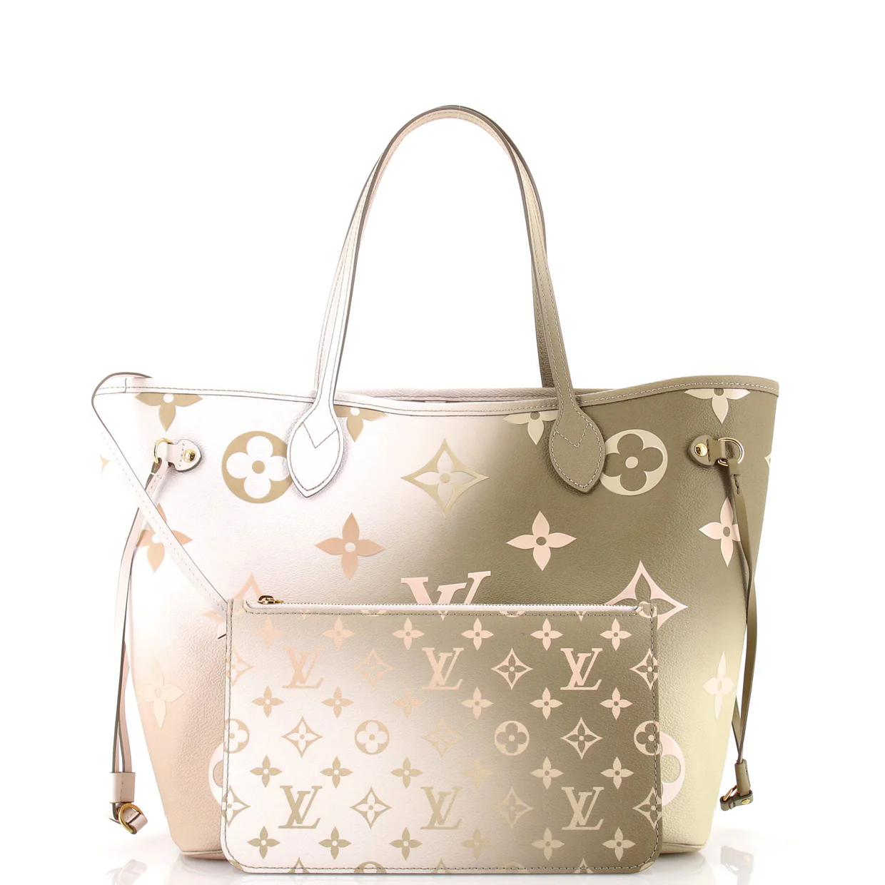 Neverfull NM Tote Spring in the City Monogram Giant Canvas MM - Deep Luxury