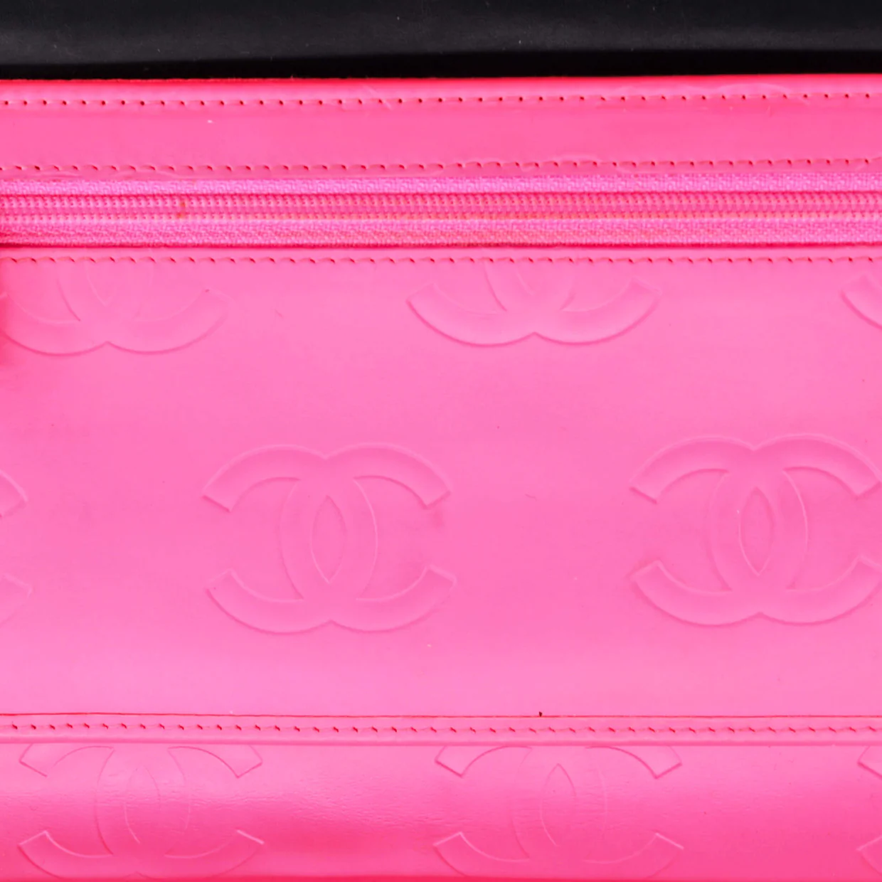 Cambon Trifold Wallet Quilted Lambskin Long - Deep Luxury