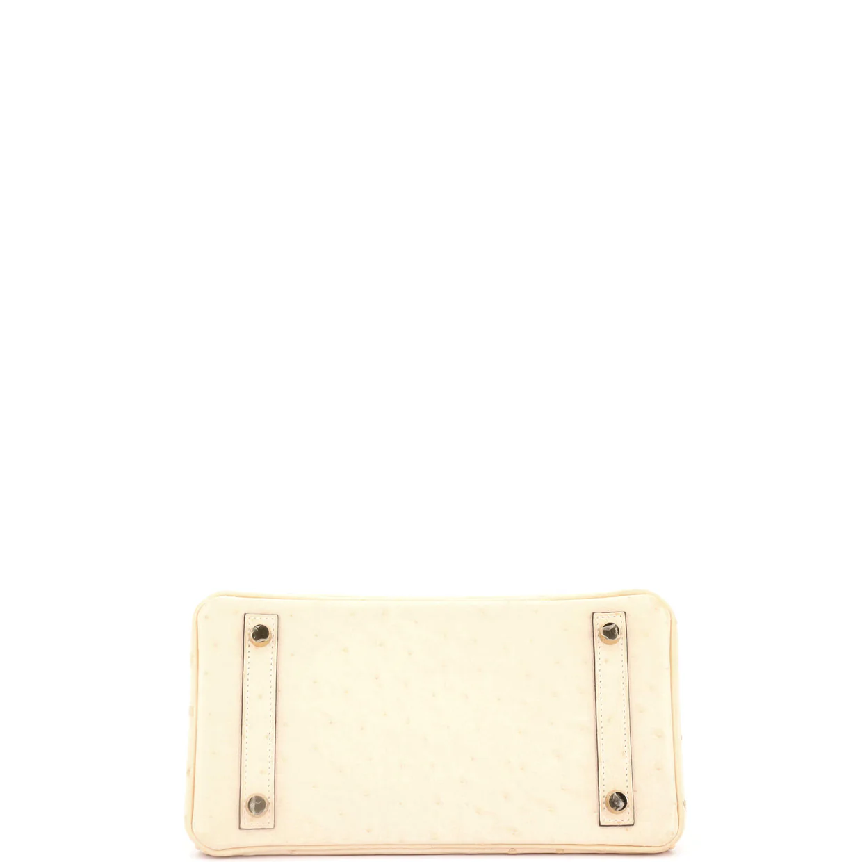 Birkin Handbag Light Ostrich with Gold Hardware 25 - Deep Luxury