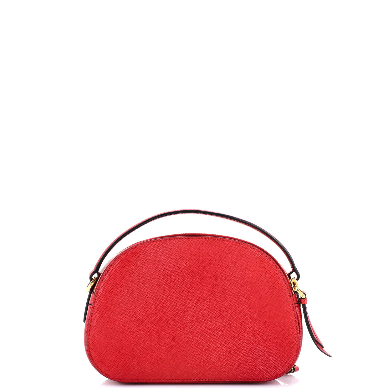 Odette Top Handle Bag Saffiano Leather Small - Deep Luxury