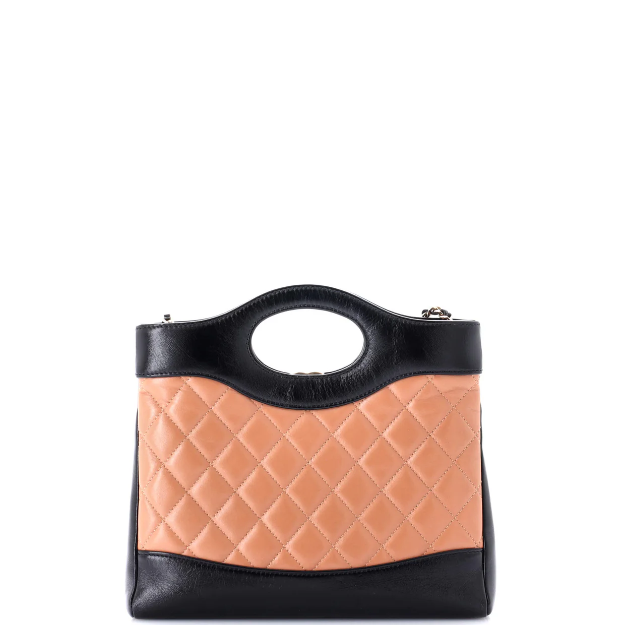 31 Shopping Bag Quilted Lambskin Small - Deep Luxury