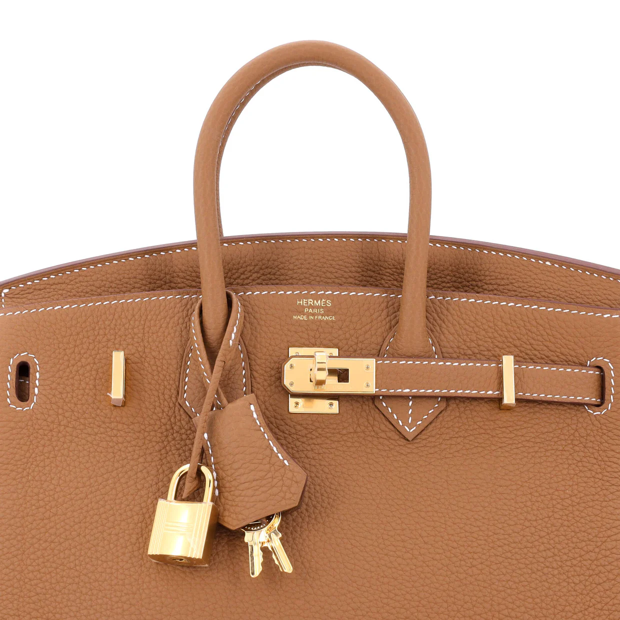 Birkin Handbag Gold Togo with Gold Hardware 25 - Deep Luxury