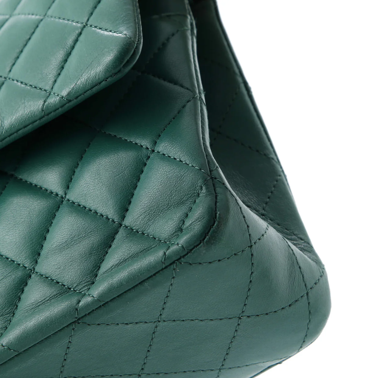 Classic Double Flap Bag Quilted Lambskin Medium - Deep Luxury