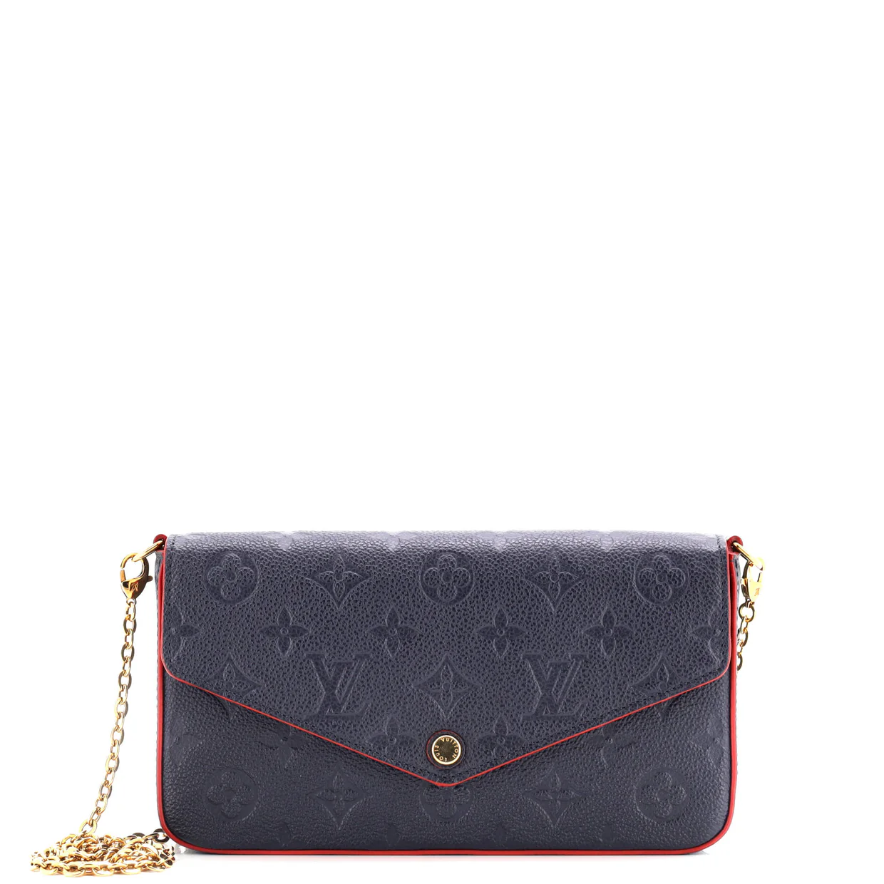 Felicie Pochette Monogram Empreinte Leather - Deep Luxury