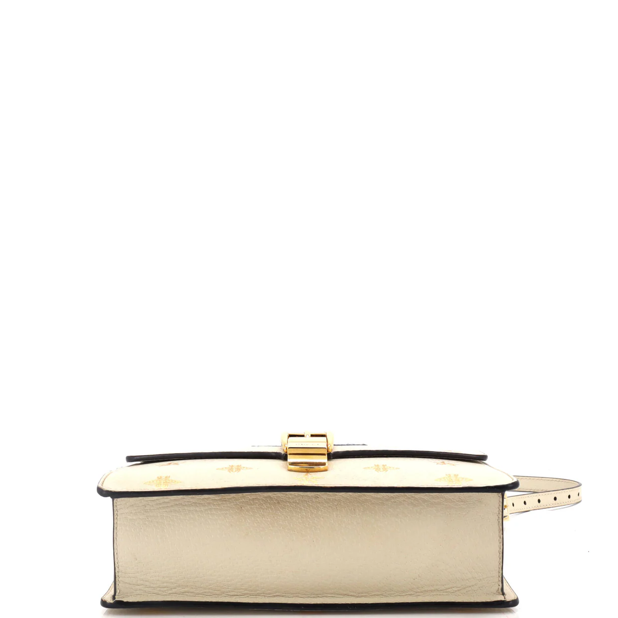 Sylvie Shoulder Bag Printed Leather Small - Deep Luxury