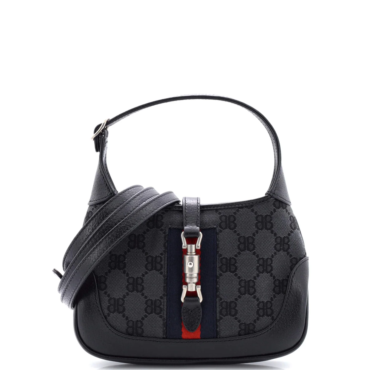 x Gucci The Hacker Project Jackie 1961 Hobo BB Canvas Mini - Deep Luxury
