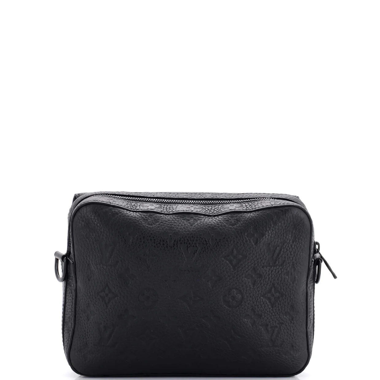 Steamer Messenger Bag Monogram Taurillon Leather - Deep Luxury