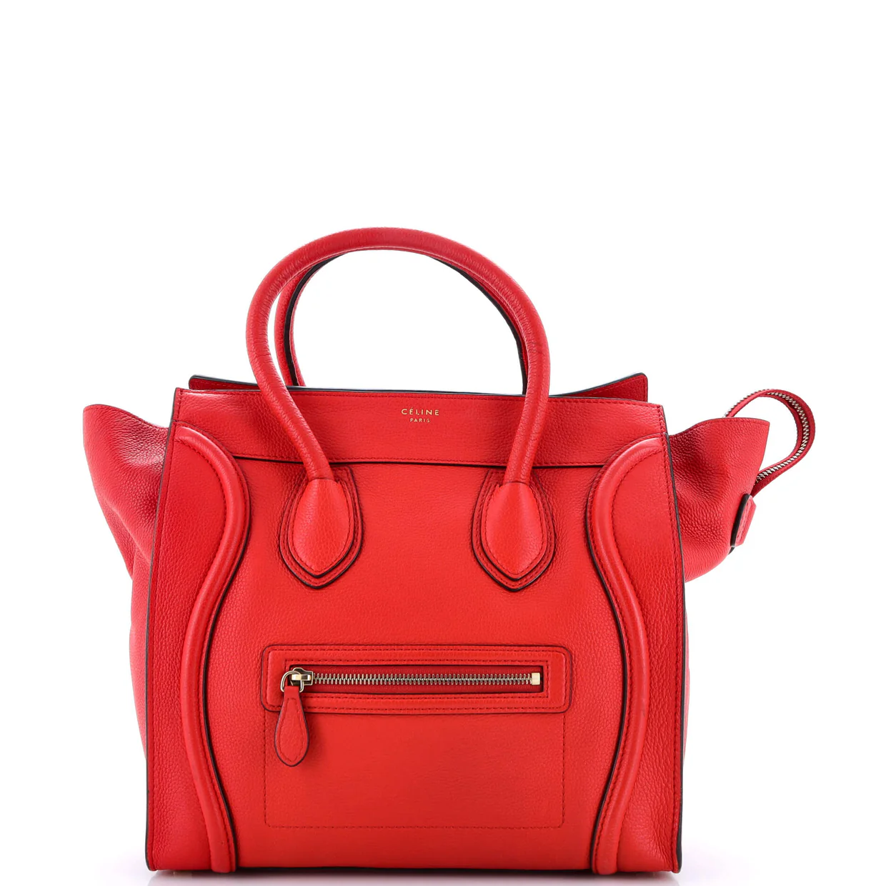 Luggage Bag Grainy Leather Mini - Deep Luxury