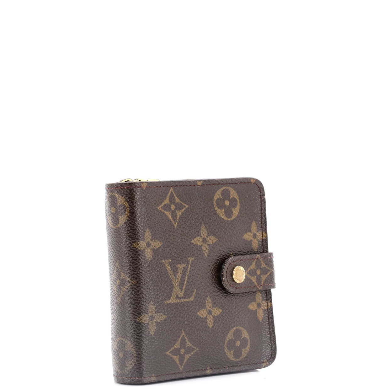 Compact Zippe Wallet Monogram Canvas - Deep Luxury
