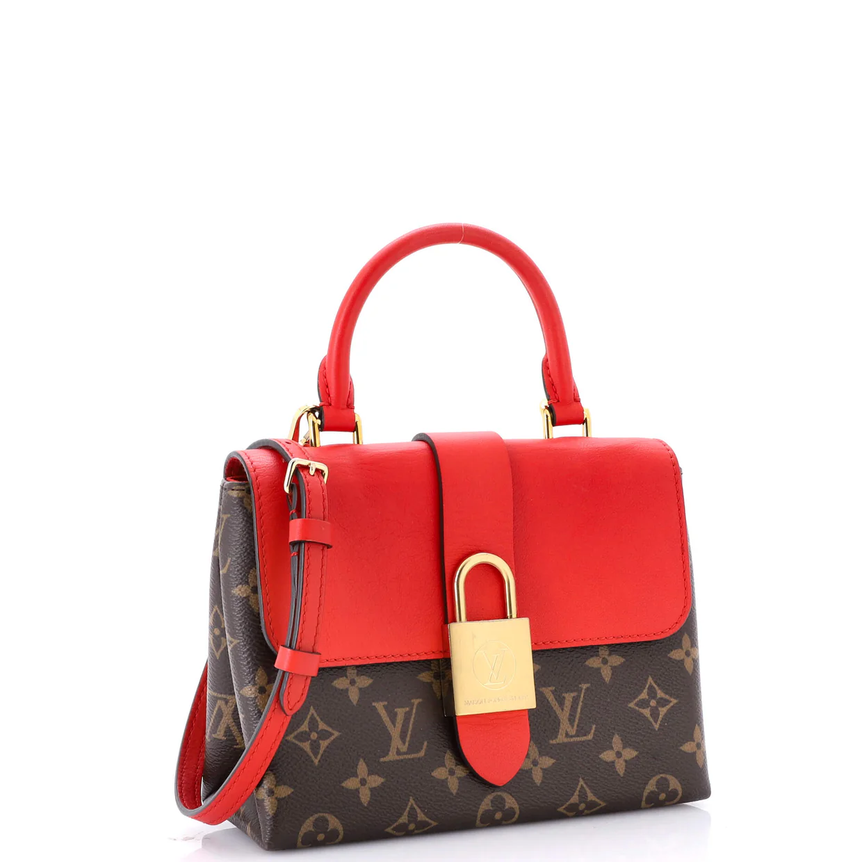 Locky Handbag Monogram Canvas with Leather BB - Deep Luxury