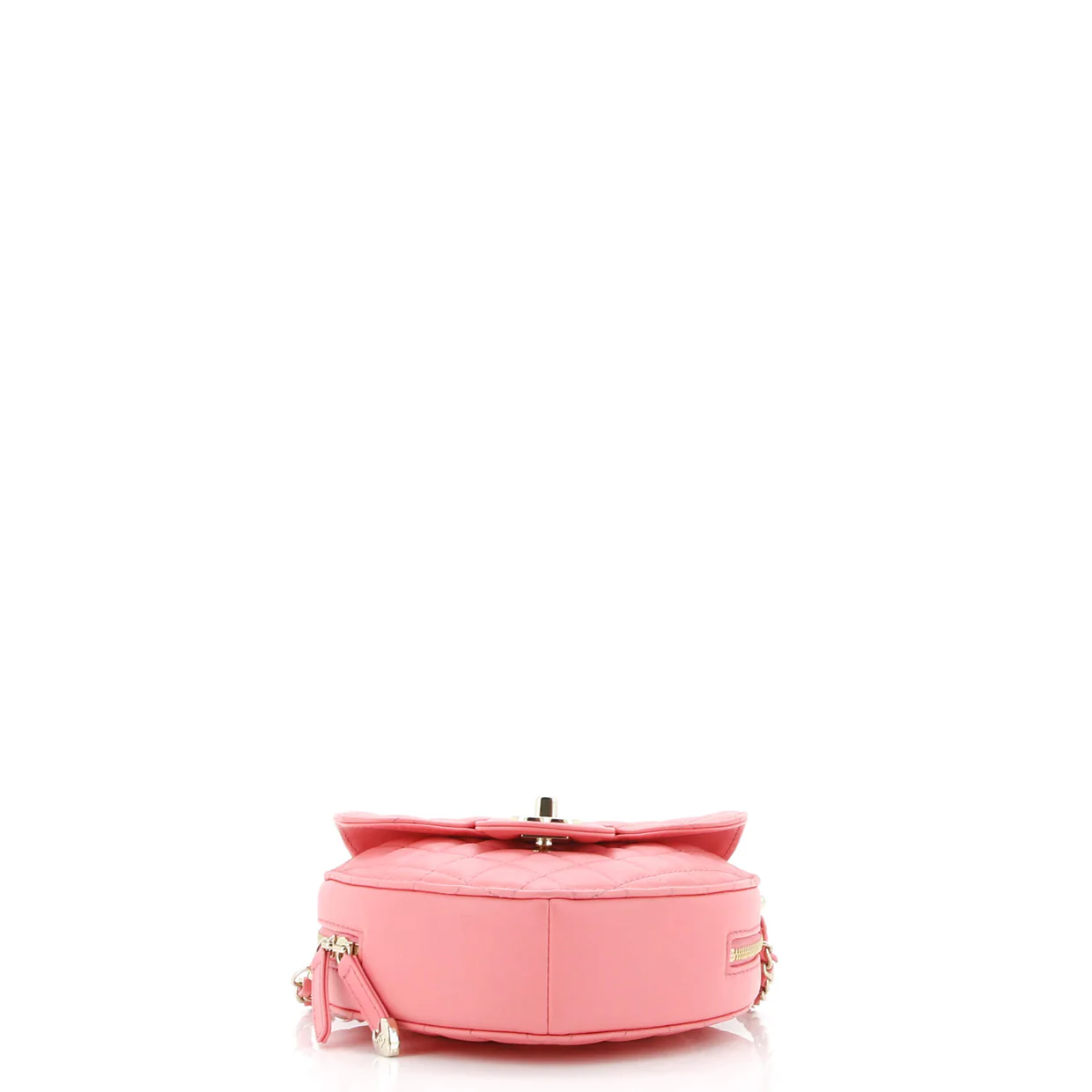 CC in Love Heart Bag Quilted Lambskin - Deep Luxury