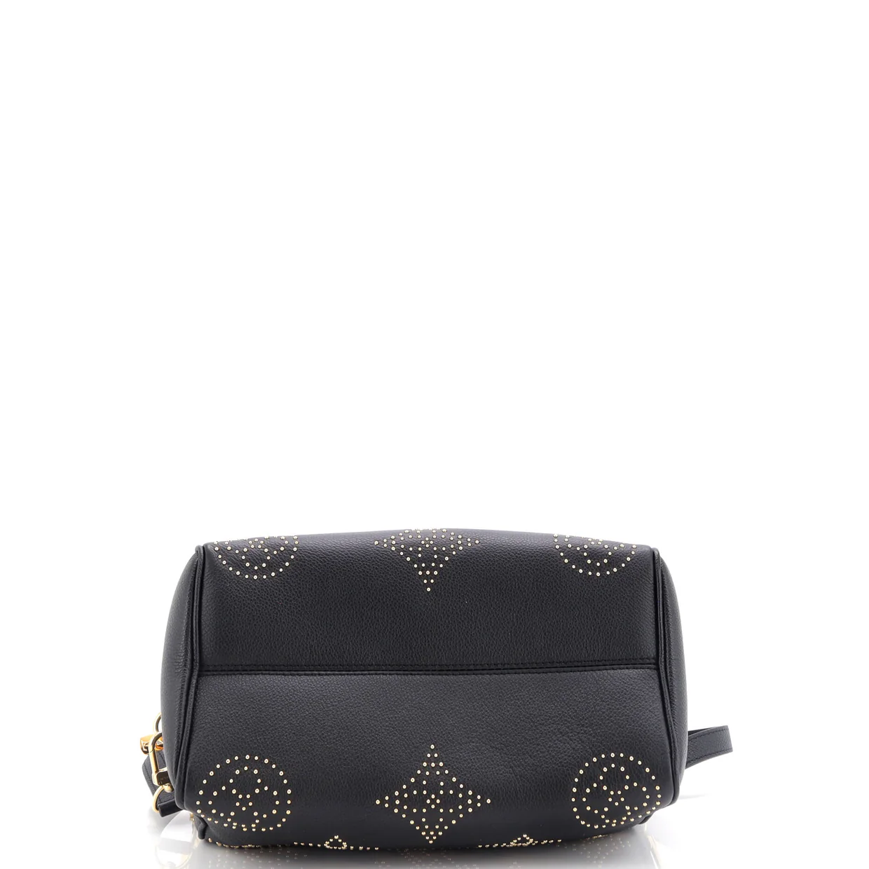 Speedy Bandouliere Bag Studded Monogram Giant Leather 25 - Deep Luxury