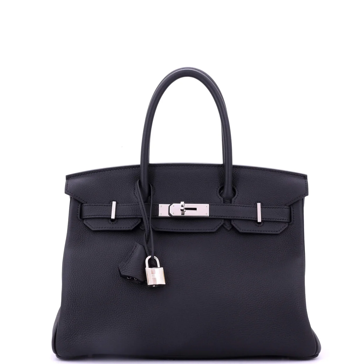 Birkin Handbag Grey Togo with Palladium Hardware 30 - Deep Luxury