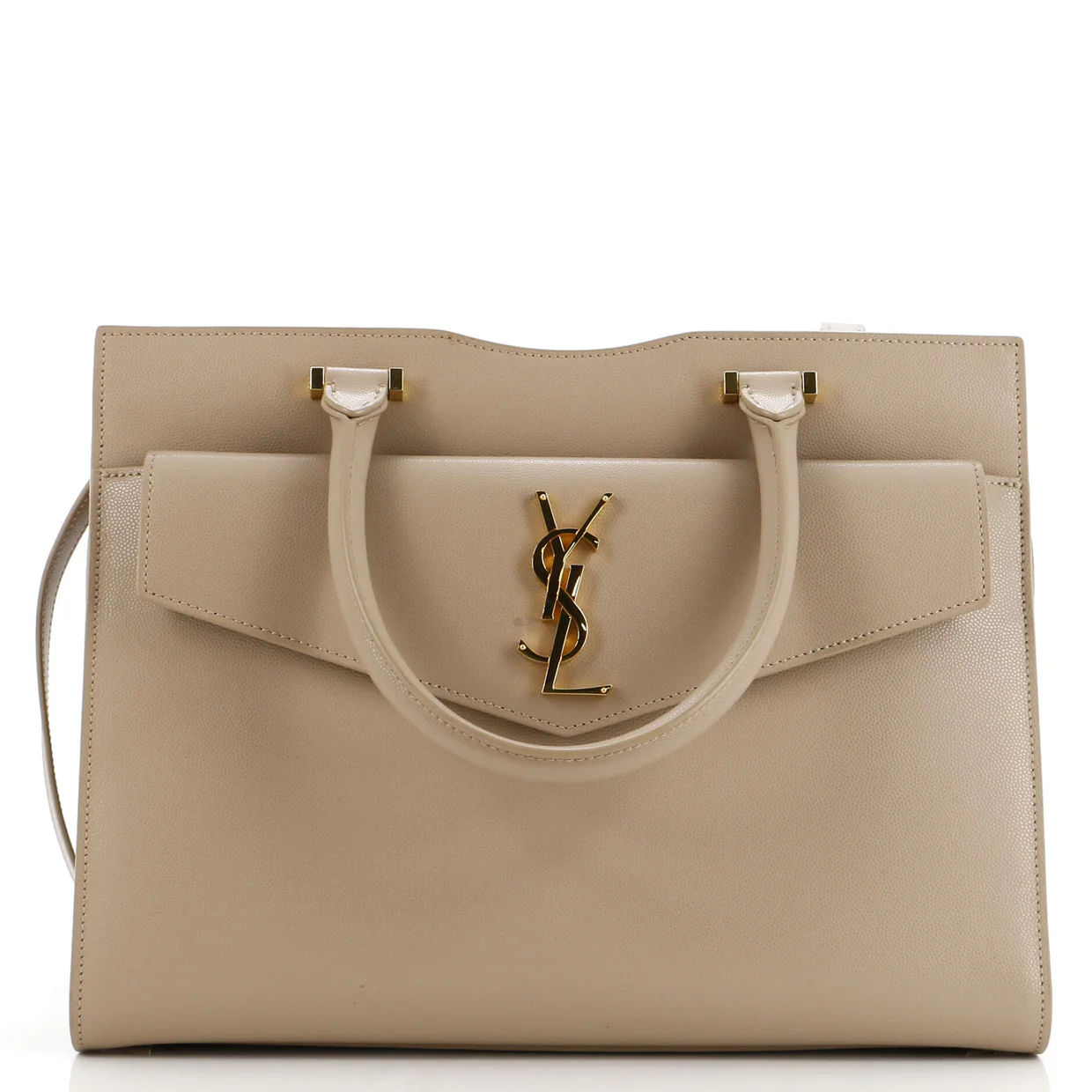 Uptown Tote Leather Medium - Deep Luxury