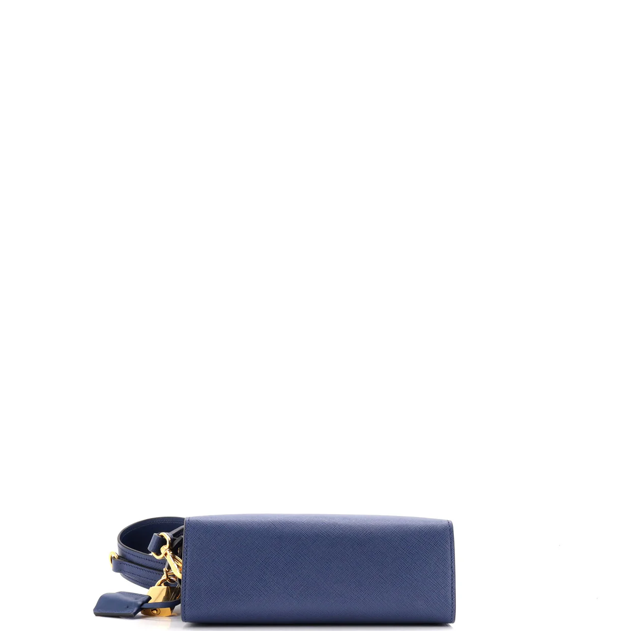 Esplanade Crossbody Bag Saffiano with City Calf Small - Deep Luxury