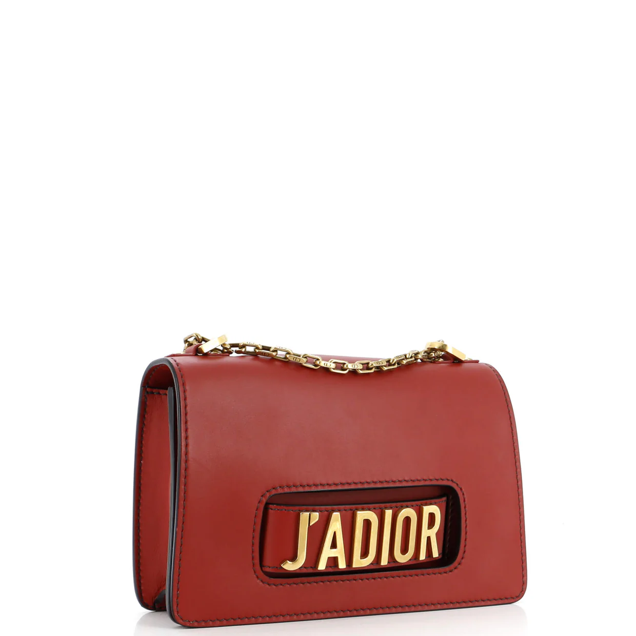 J'Adior Flap Bag Leather Medium - Deep Luxury