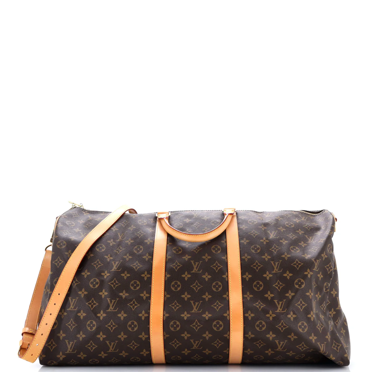 Keepall Bandouliere Bag Monogram Canvas 60 - Deep Luxury