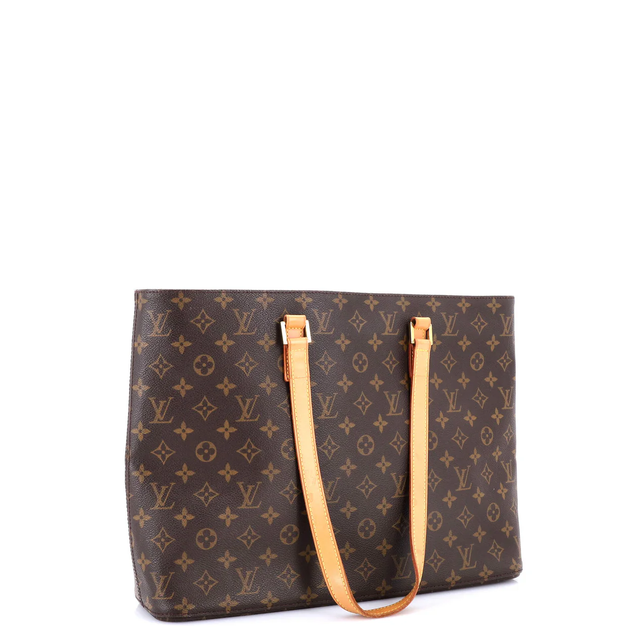 Luco Handbag Monogram Canvas - Deep Luxury