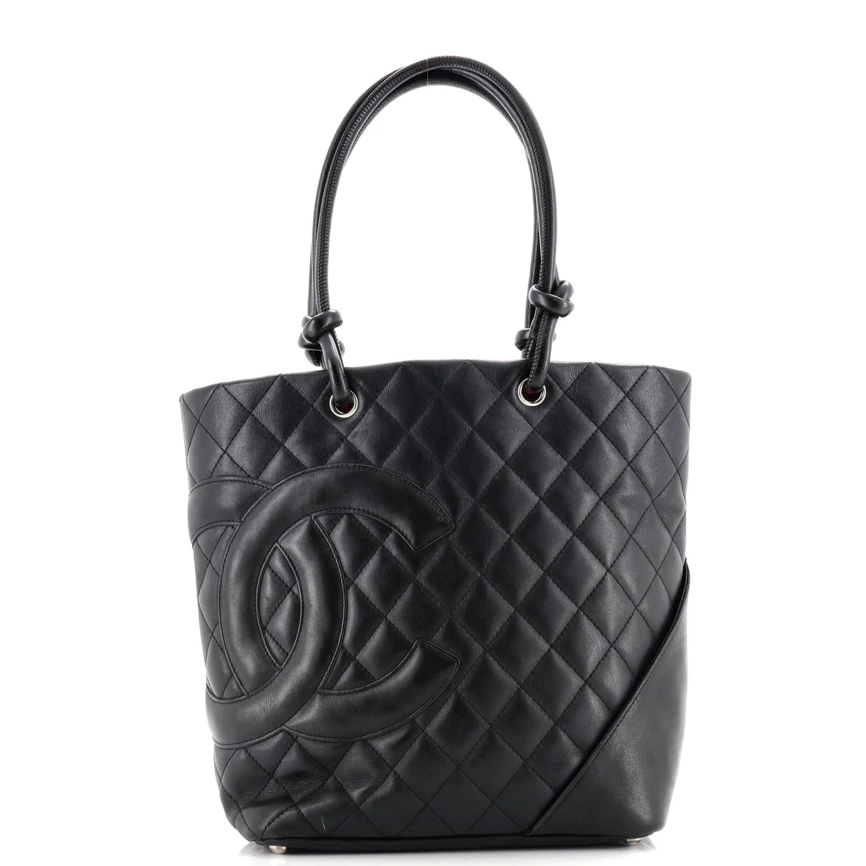 Cambon Tote Quilted Leather Medium - Deep Luxury