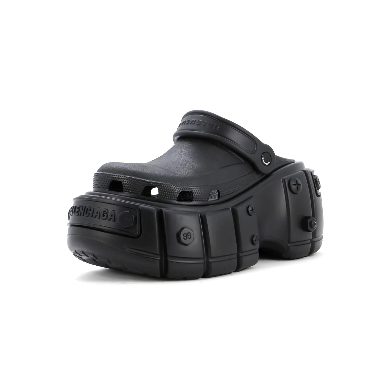 x Crocs Hardcrocs Platform Sandals Rubber - Deep Luxury