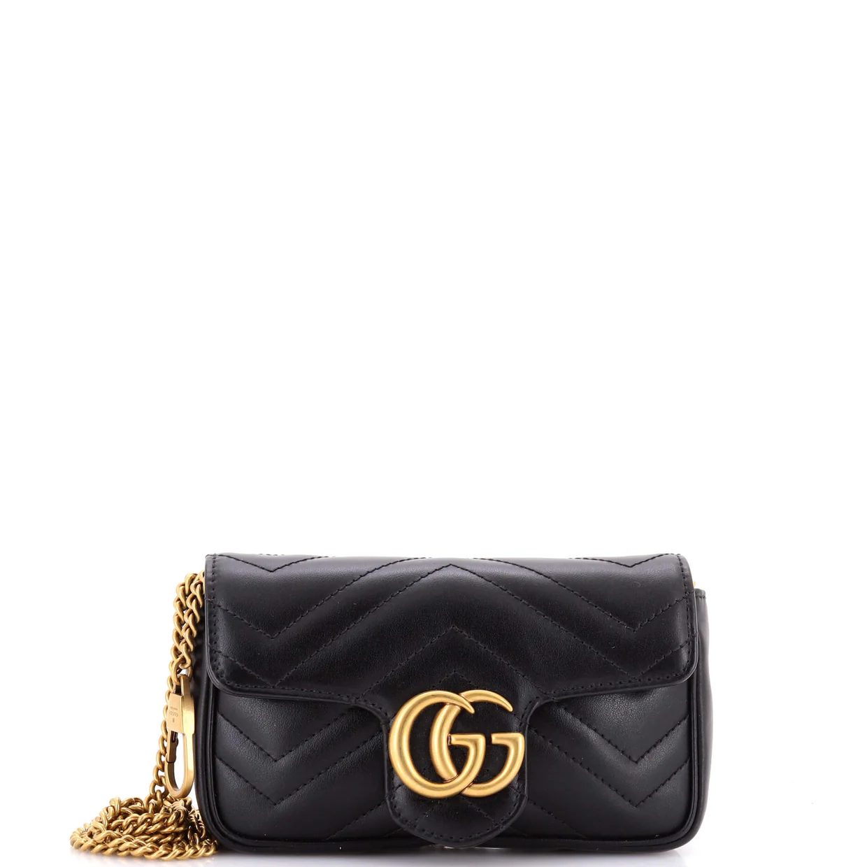 GG Marmont Flap Bag Matelasse Leather Super Mini - Deep Luxury