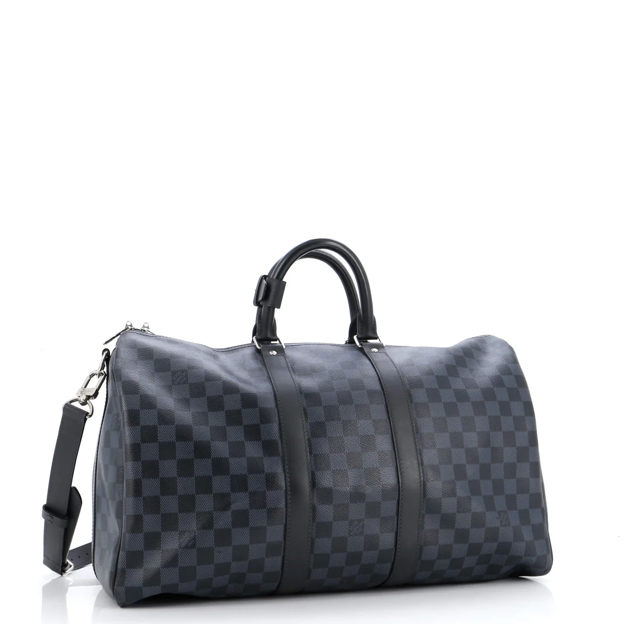 Keepall Bandouliere Bag Damier Cobalt 45 - Deep Luxury