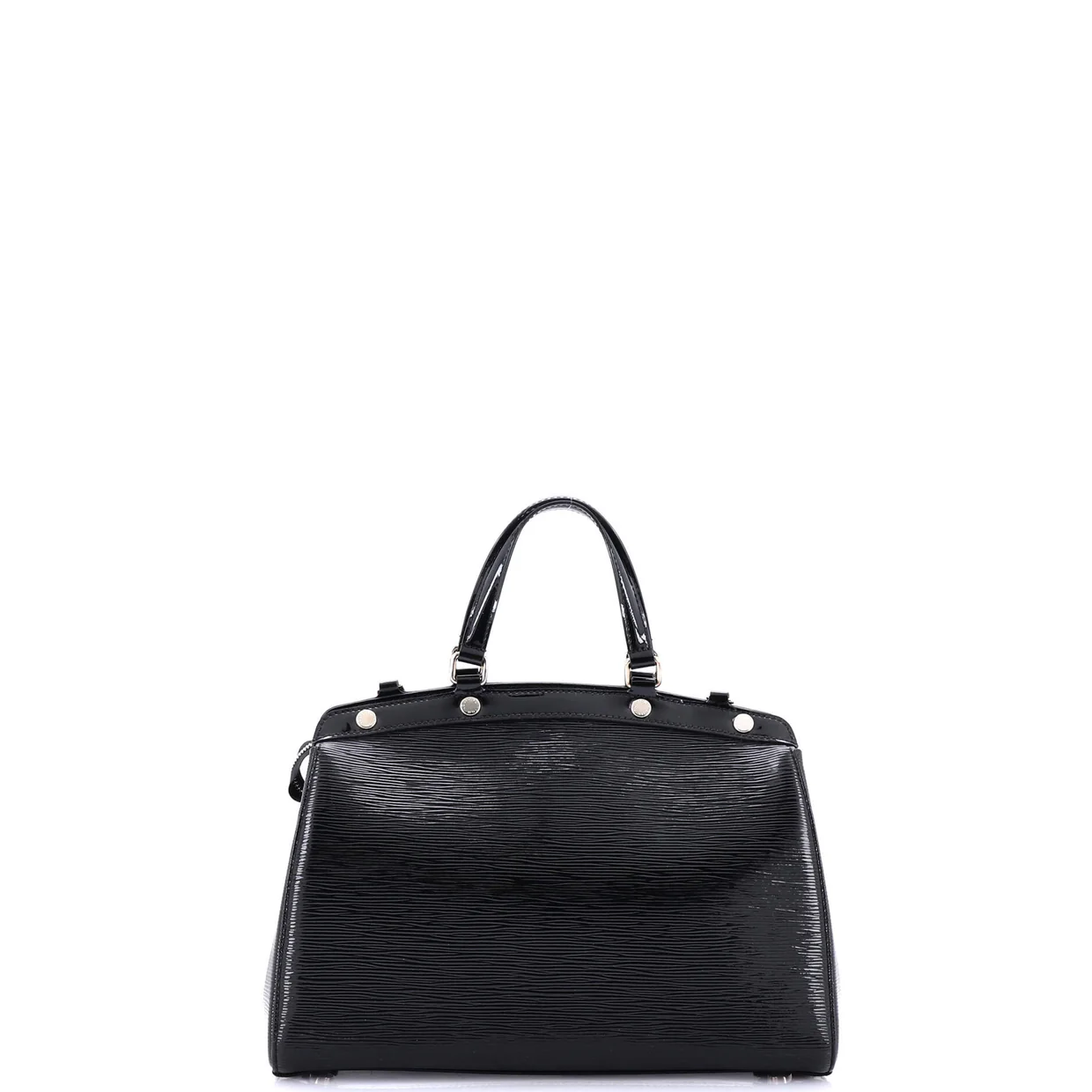 Brea Handbag Electric Epi Leather MM - Deep Luxury