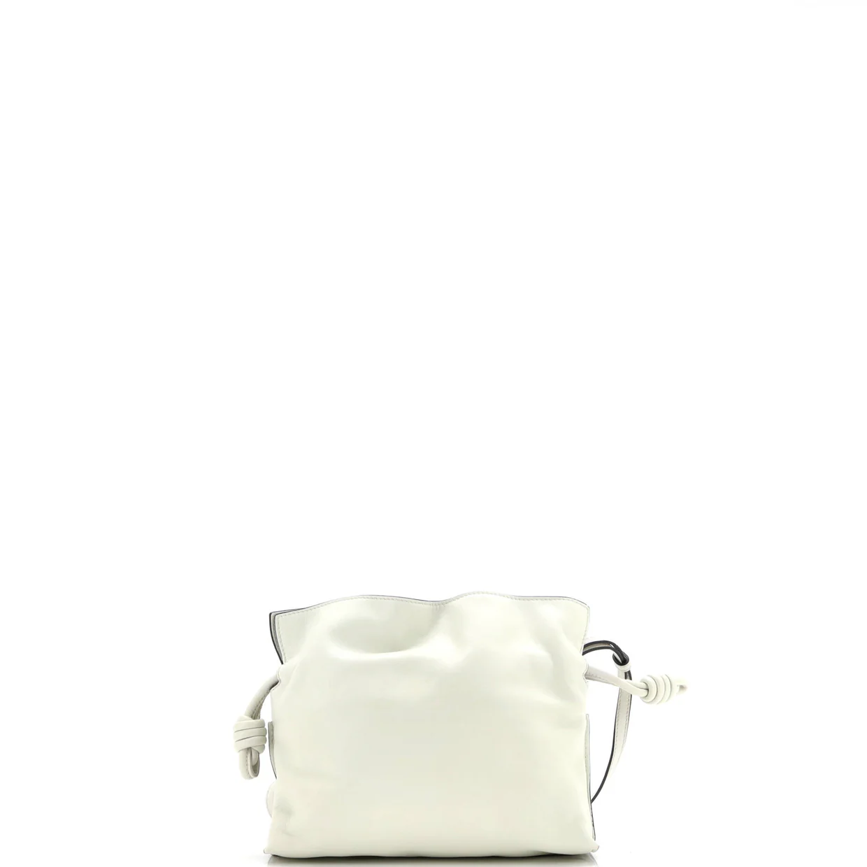 Flamenco Knot Bag Leather Small - Deep Luxury