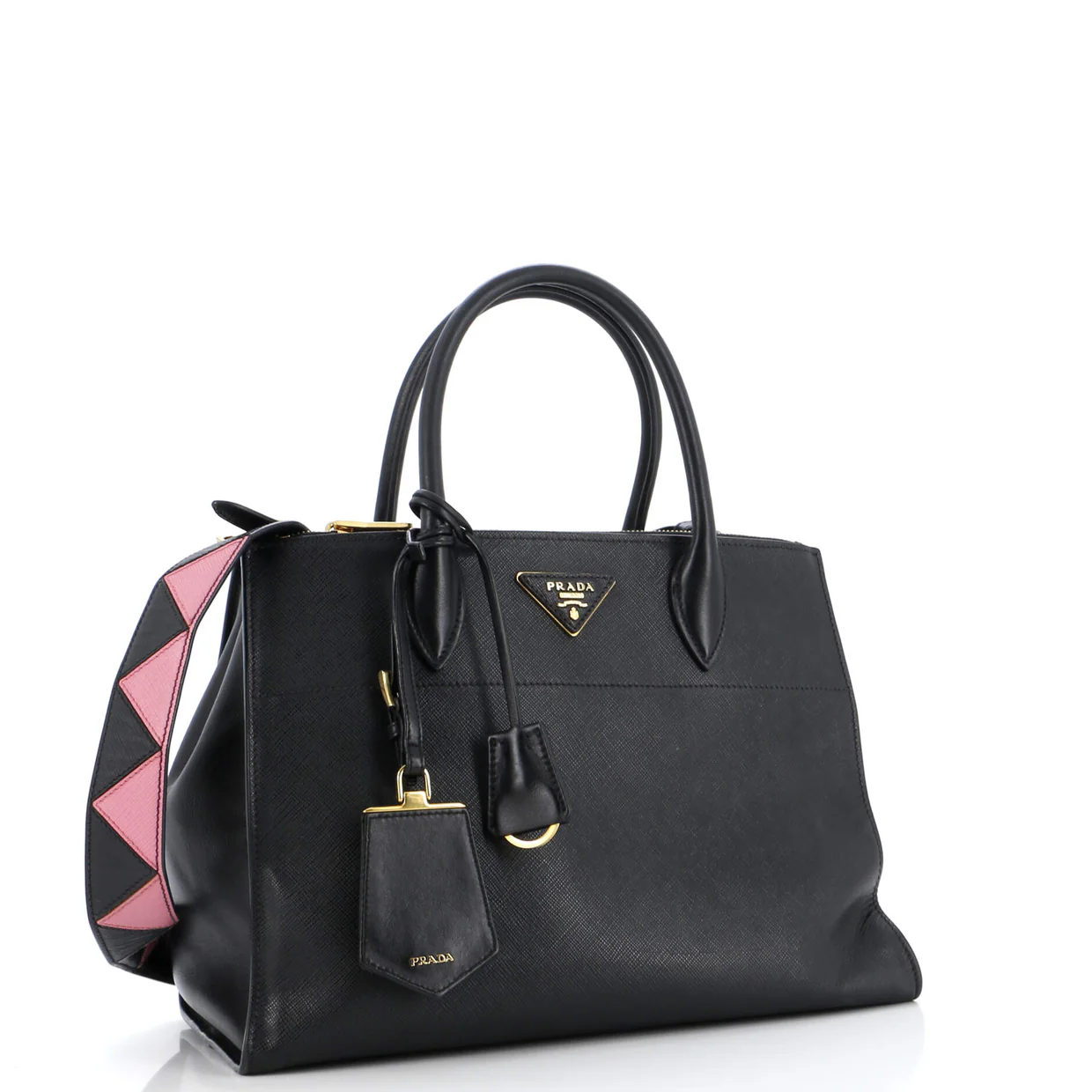 Paradigme Tote Saffiano Leather Medium - Deep Luxury