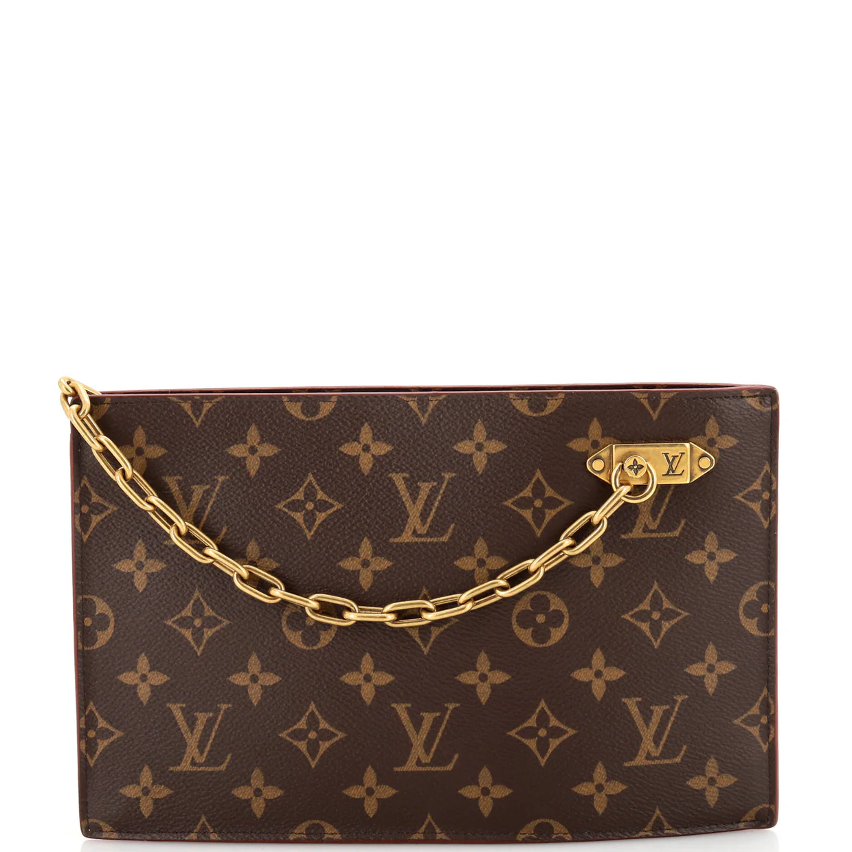 Legacy Chain Clutch Monogram Canvas - Deep Luxury