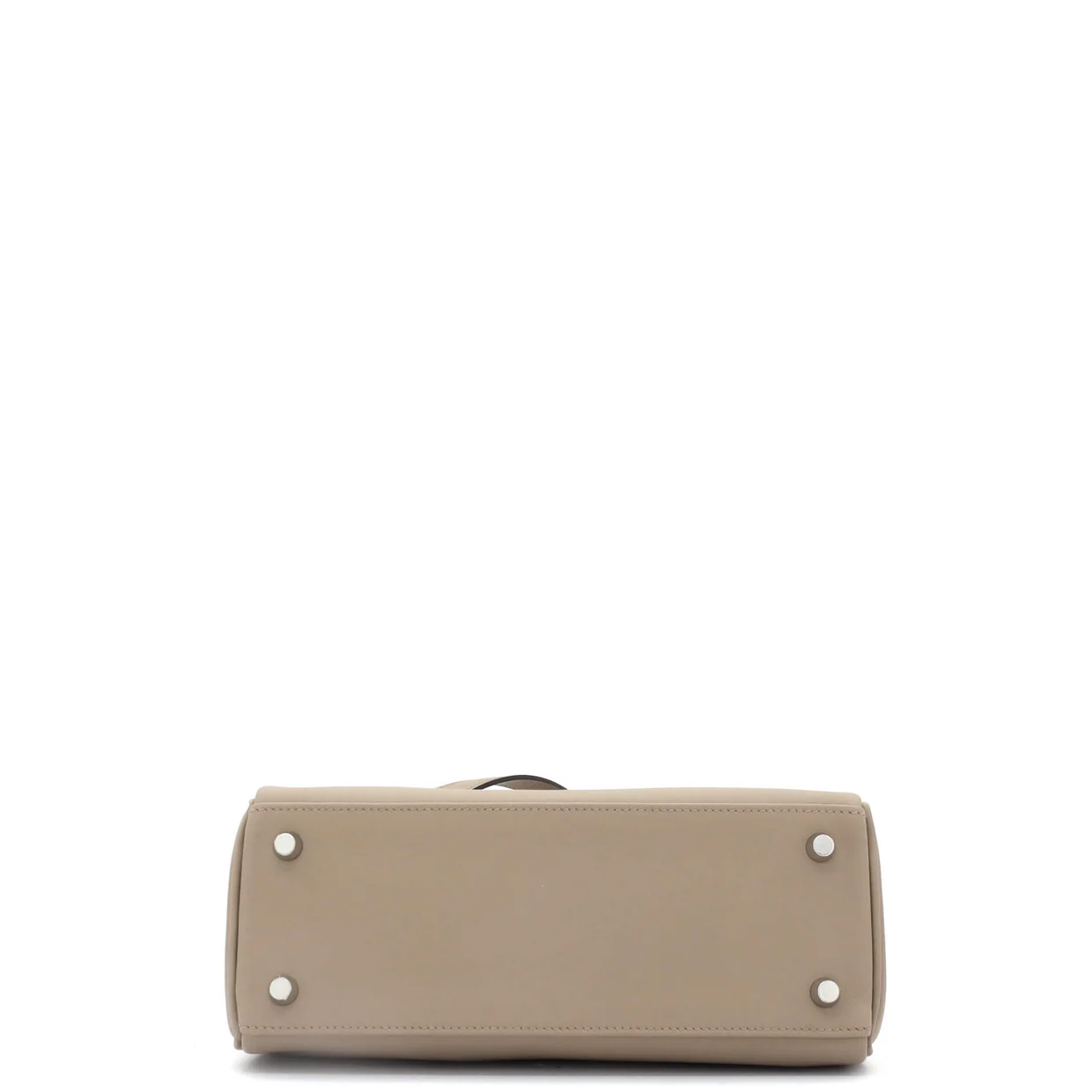 Kelly Handbag Verso Swift with Palladium Hardware 25 - Deep Luxury