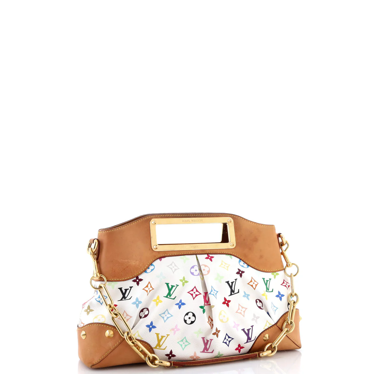 Judy Handbag Monogram Multicolor MM - Deep Luxury