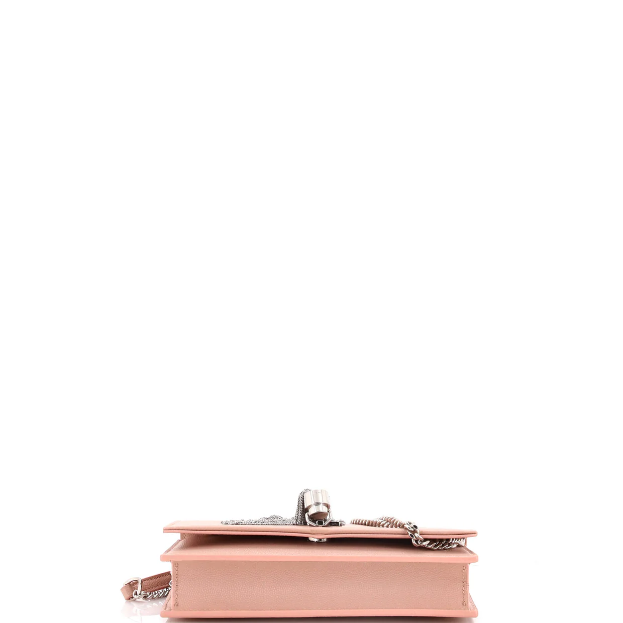 Classic Monogram Tassel Crossbody Bag Grainy Leather Small - Deep Luxury