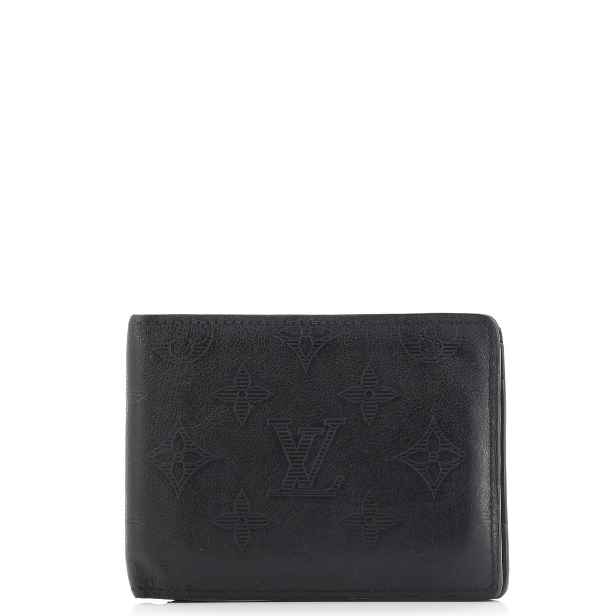 Multiple Wallet Monogram Shadow Leather - Deep Luxury