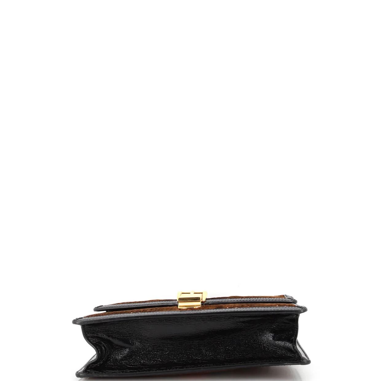 Sylvie Shoulder Bag GG Velvet Small - Deep Luxury