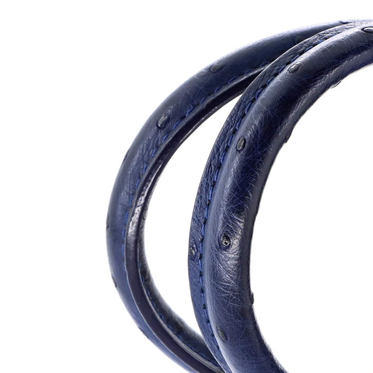 Alma Handbag Ostrich BB - Deep Luxury