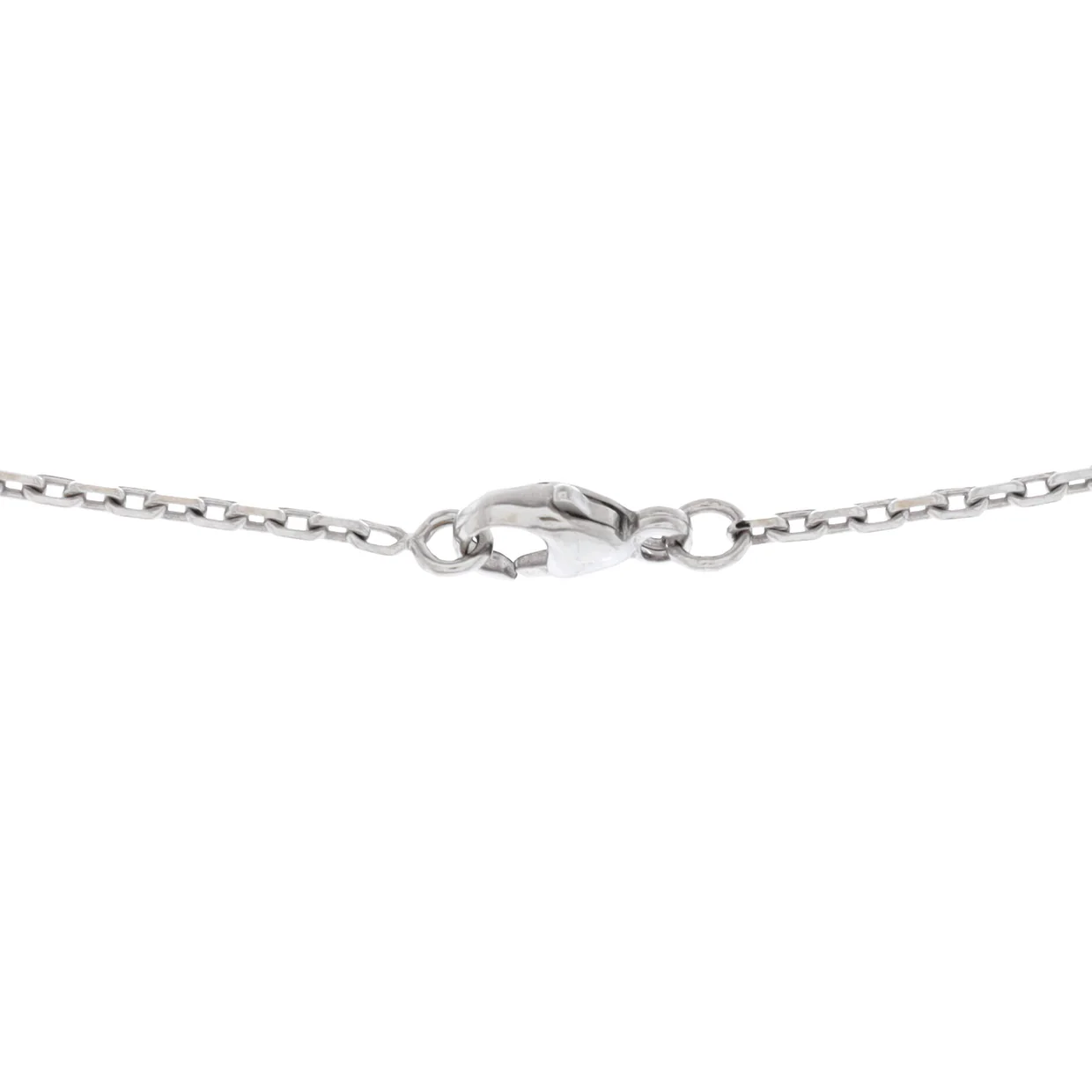 Pop H Pendant Chain Necklace Metal and Enamel Mini - Deep Luxury