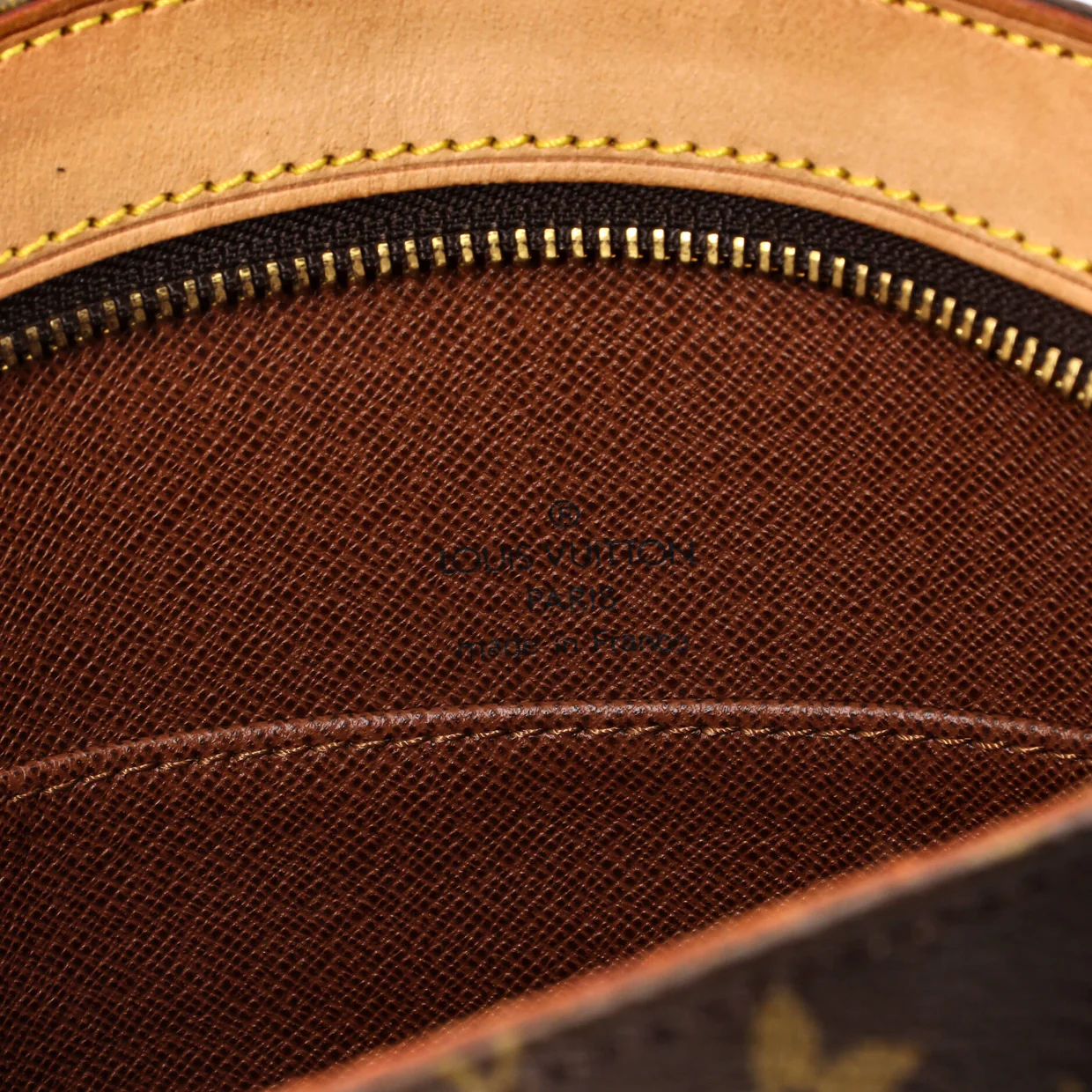 Drouot Handbag Monogram Canvas - Deep Luxury