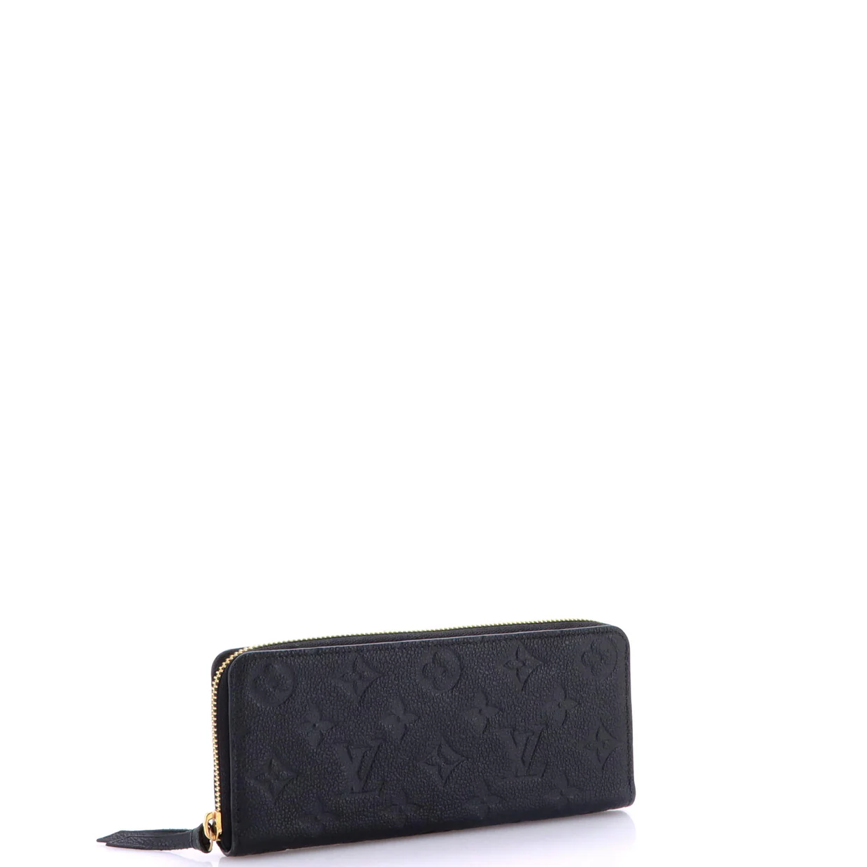 Clemence Wallet Monogram Empreinte Leather - Deep Luxury