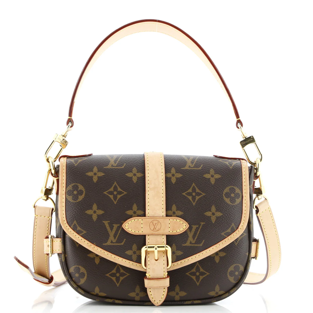 Saumur Handbag Monogram Canvas BB - Deep Luxury