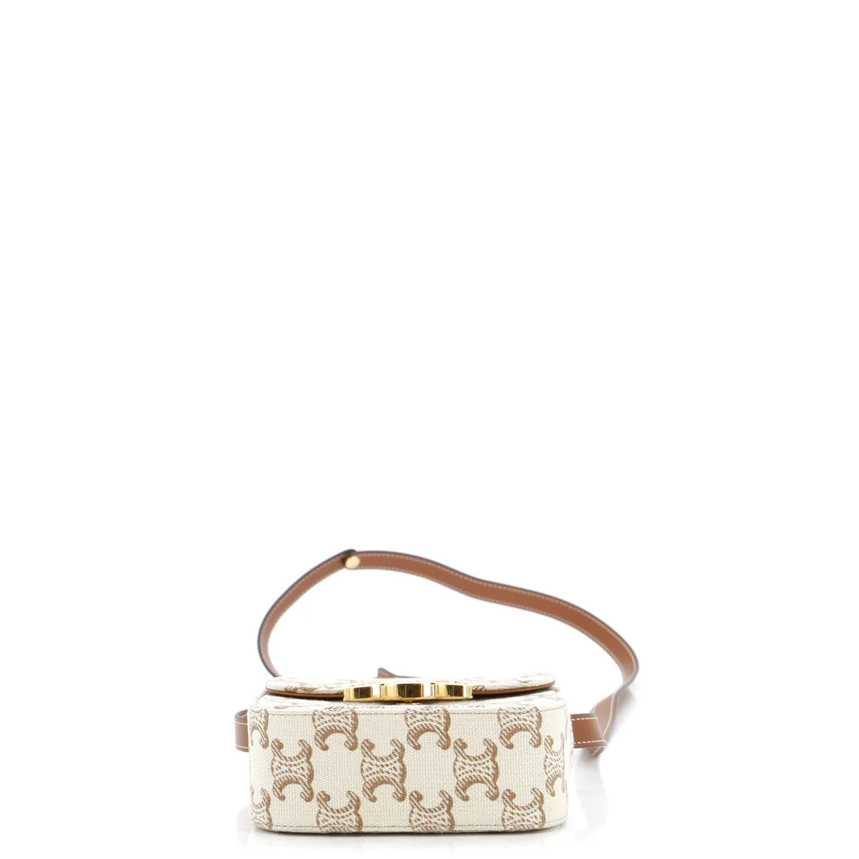 Triomphe Shoulder Bag Triomphe Canvas Mini - Deep Luxury