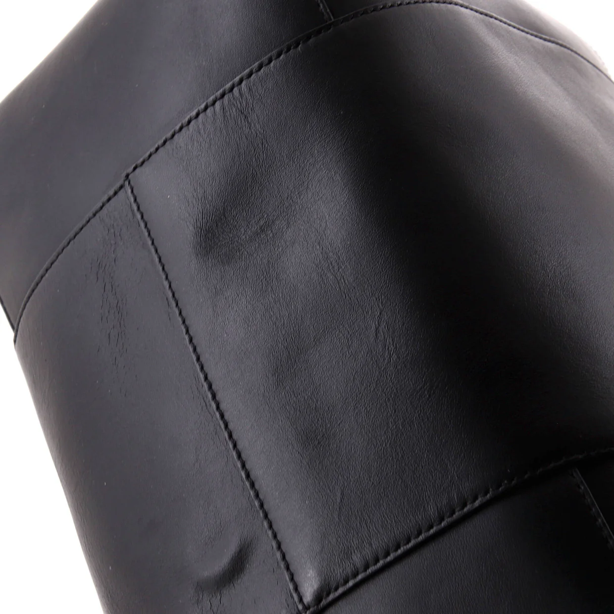 Virtus Open Shopping Tote Leather Medium - Deep Luxury