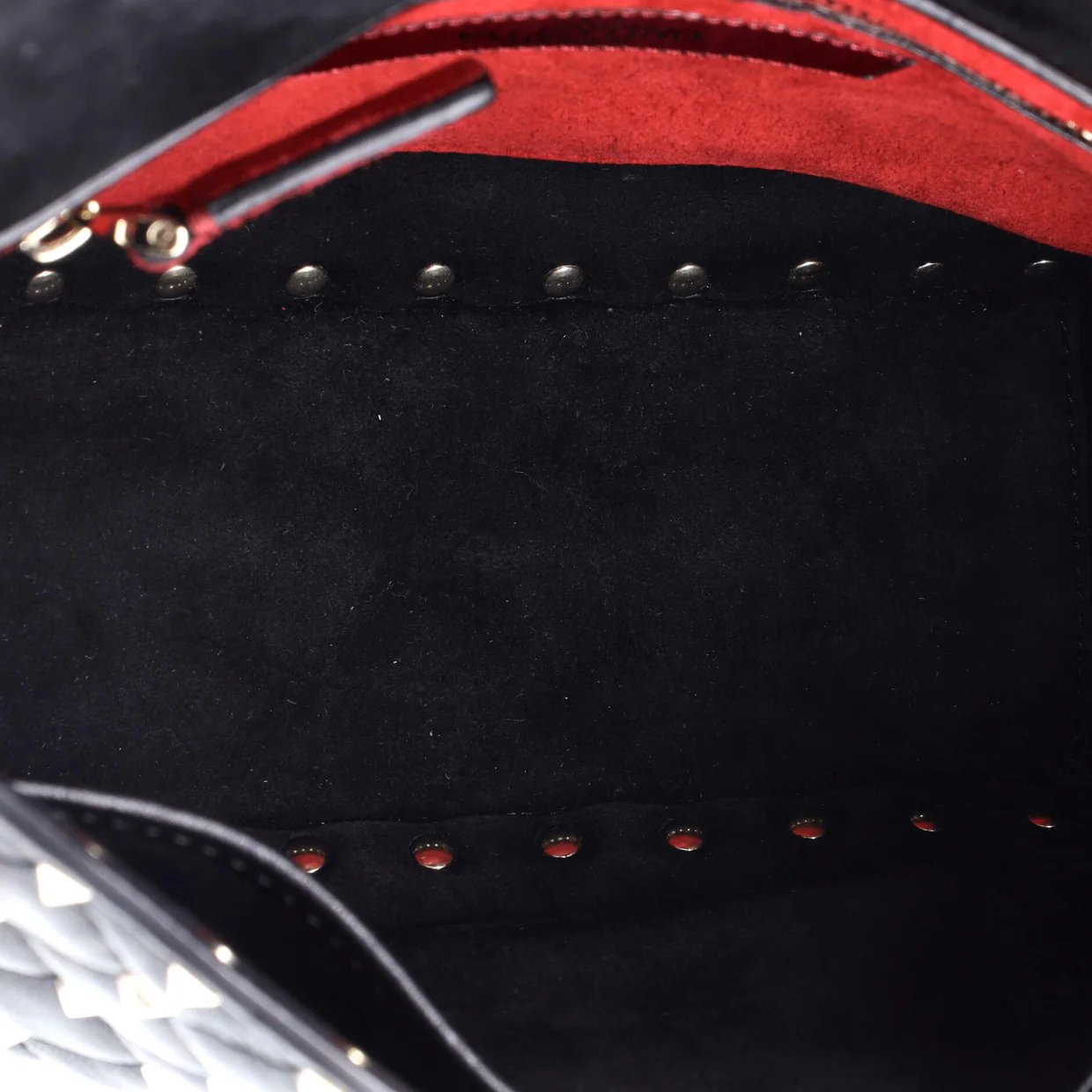 Rockstud Spike Flap Bag Embellished Quilted Leather Medium - Deep Luxury