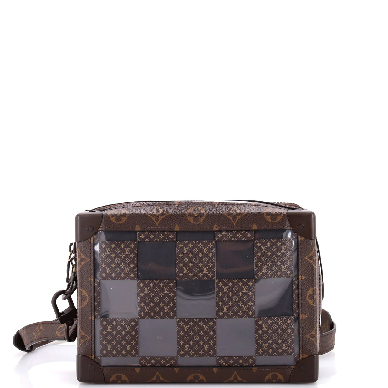 Soft Trunk Bag Monogram Chess Coated Canvas and PVC - Deep Luxury